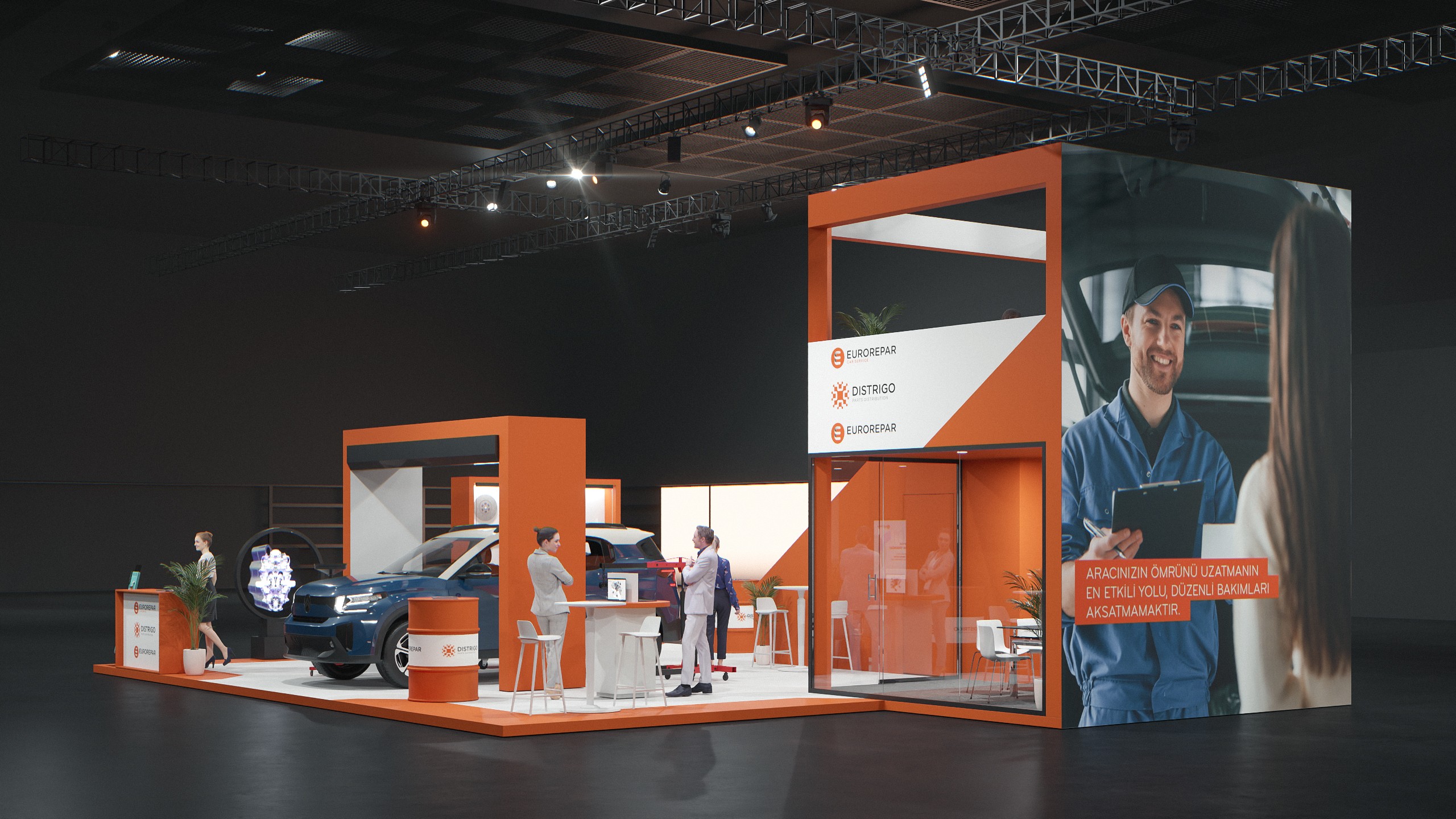 Automechanika İstanbul 2026 - Beycan Çetin 3D Görselleştirme | fuar stand görselleştirme,  Automechanika İstanbul 2026,  event design