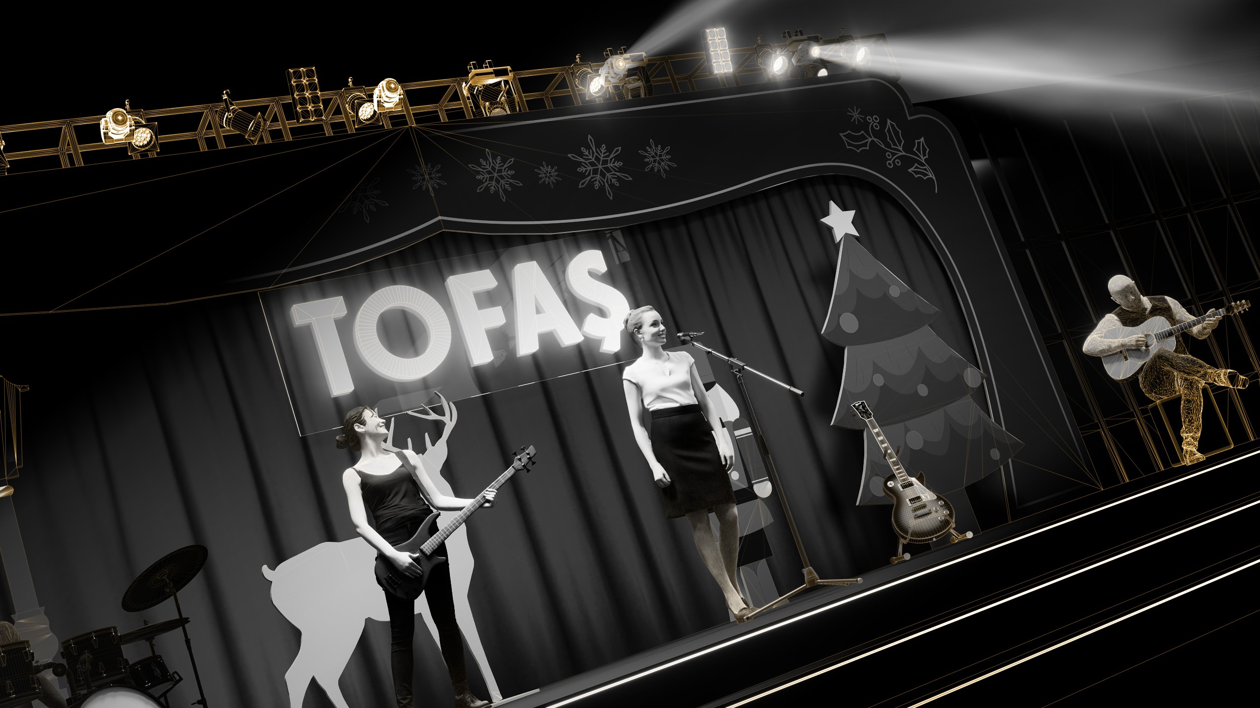 Tofaş Yılbaşı Etkinliği 2026 - Beycan Çetin 3D Tasarım