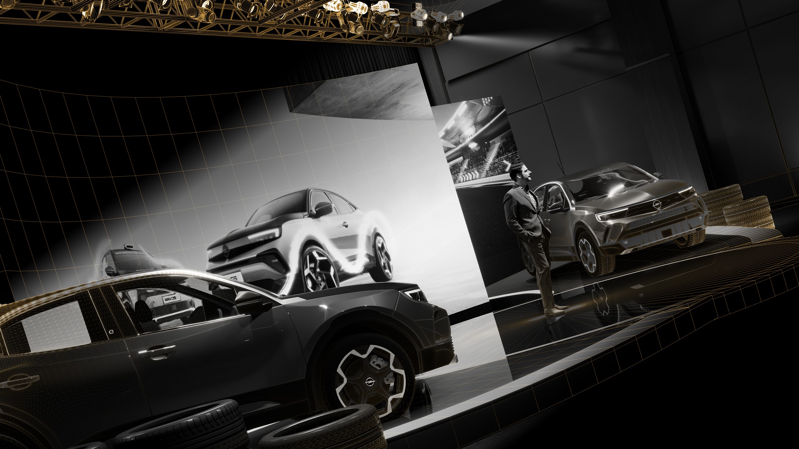 Opel Mokka GSE Lansman - Beycan Çetin 3D Tasarım